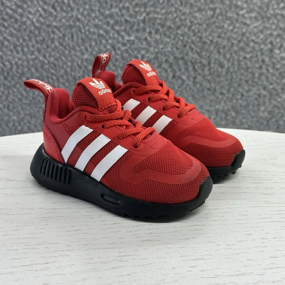 Adidas Multix EL I Toddlers' Shoes Red/Black GW5550 Size 4k